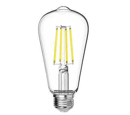 led edison light bulbs st58 e26 filament 2700k warm white 4000k daylight white