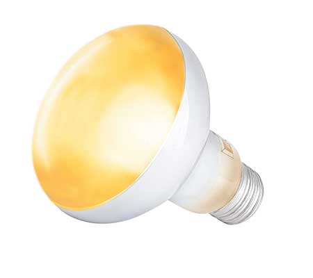 K23HLR80 Basking Light Bulb for Reptiles, 75W 100W Heat Lamp